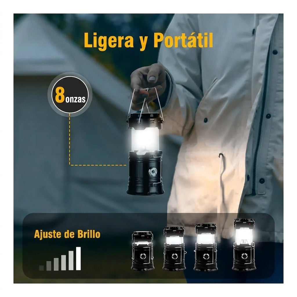 LÁMPARA 3 EN 1 RECARGABLE